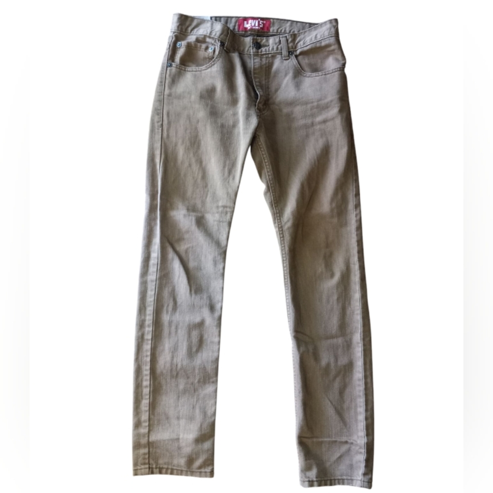 LEVI'S 511 Red Tab Skinny Brown Jeans Men's 30x30